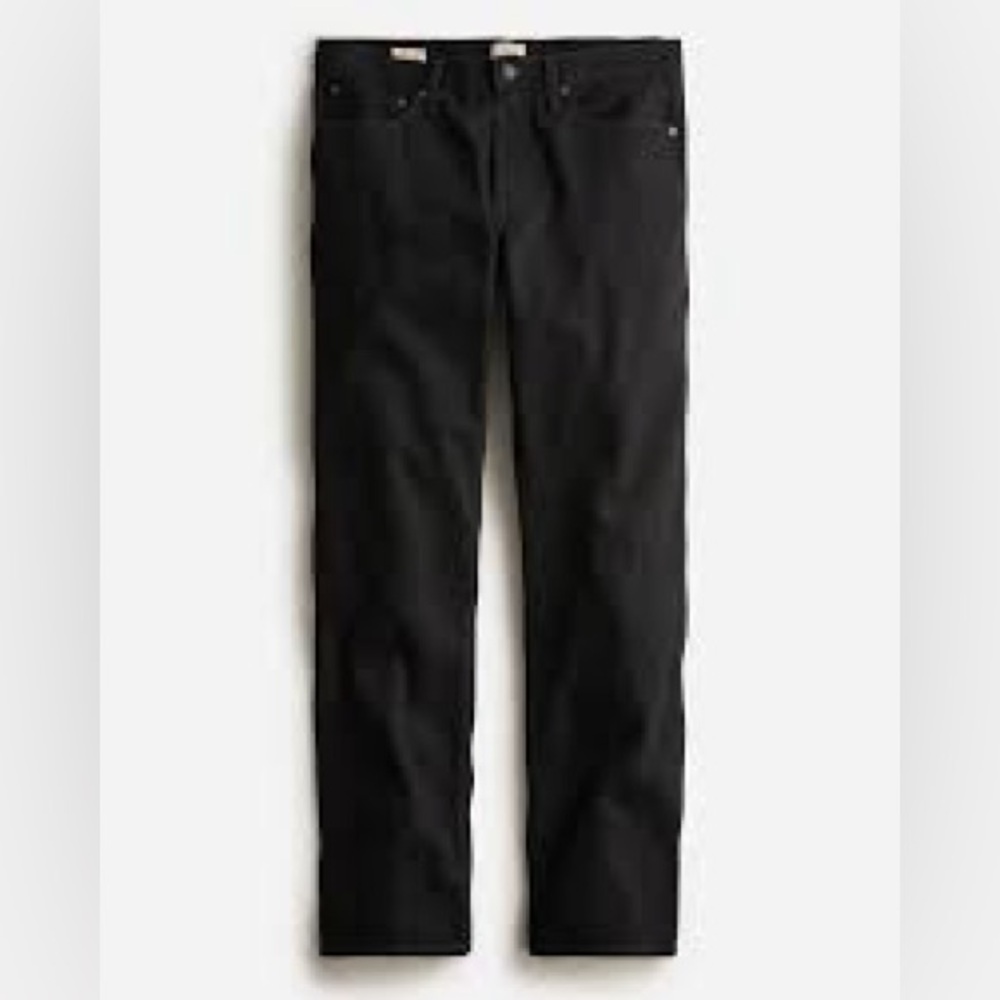 NWT- Jcrew Men’s 770 Straight Jeans, Black Rinse